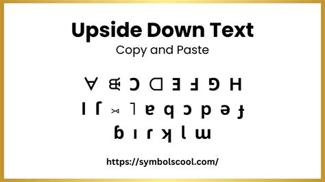 text upside down symbol.